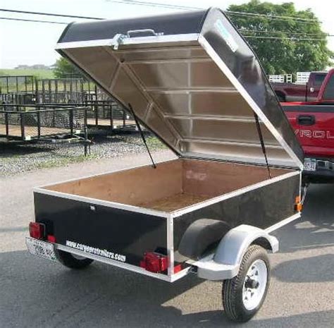 Small Aluminum Luggage Trailer