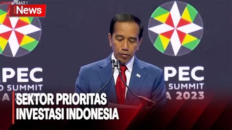 Jokowi Paparkan Hilirisasi Industri Transisi Energi Dan IKN Jadi