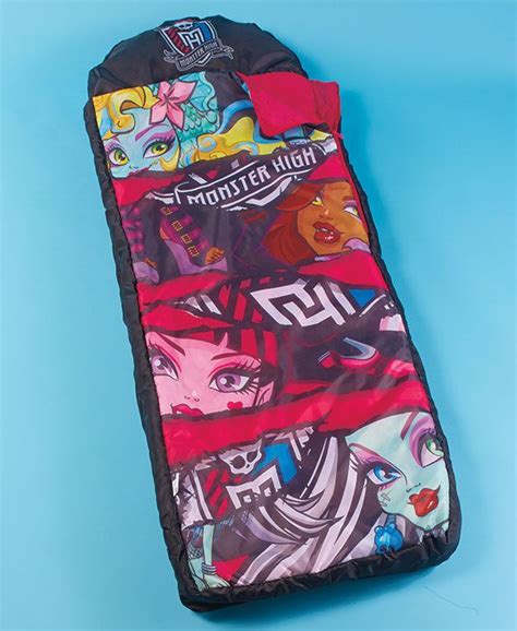 Monster High Inflatable Sleeping Bags Blow Up Air Mattress Sleepover