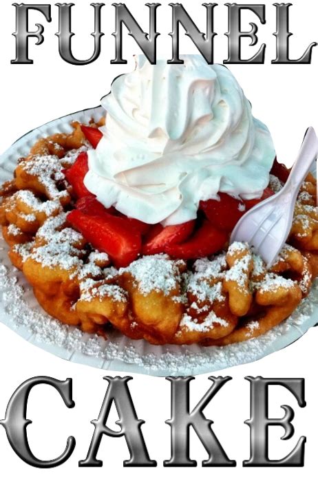 Funnel Cake Sign