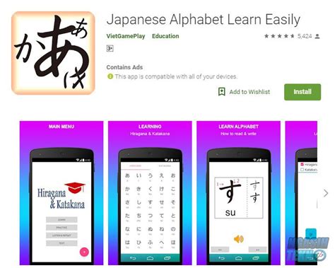 Aplikasi Belajar Bahasa Jepang NEXTEKNO