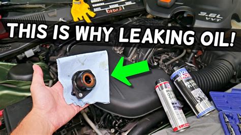 Why Dodge Charger Has Oil Leak Why Leaking Engine Oil Youtube