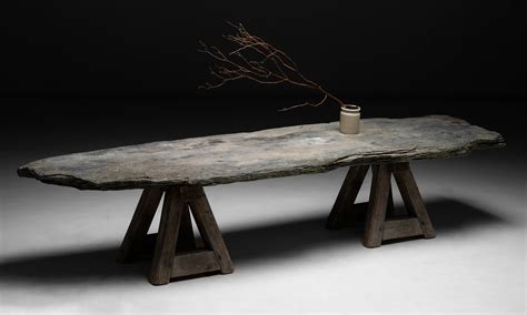 Primitive Slate Coffee Table :: Obsolete