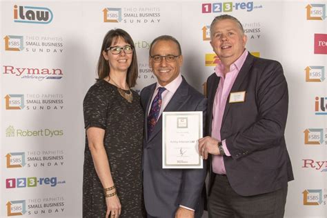 Sbs Awards Event With Theo Paphitis Ashby Lighting