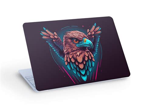 Cool EAGLE LAPTOP SKIN Decal Sticker, Colorful Eagle Laptop Skin Decal ...