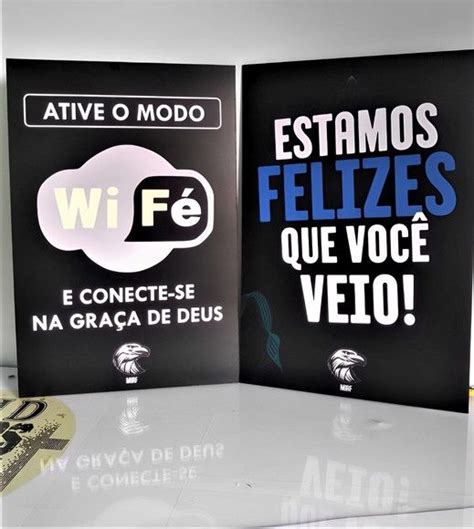 Und Placa Boas Vindas Igreja Personalizada X Cm Em Igreja