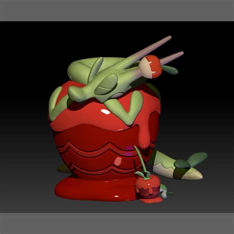 STL file Pokemon Dipplin Hydrapple 🐉 ・3D printable model to download・Cults