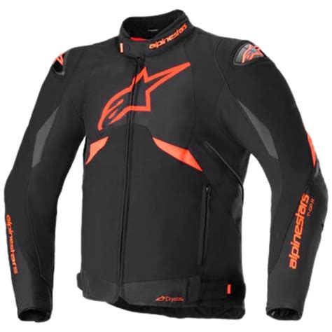 Jaqueta Alpinestars T GP R V3 Drystar Preto Vermelho Branco Grid Motors