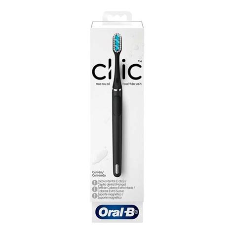 Escova Dental Oral B Clic 1 Unidade Drogarias Pacheco