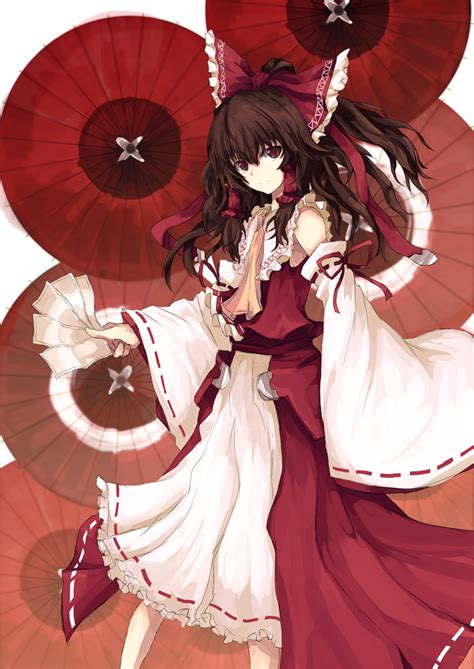 Hakurei Reimu Touhou Drawn By Asagi Kabocha Oukoku Danbooru