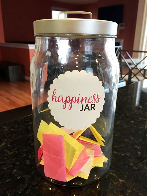 Happiness Jar Printables