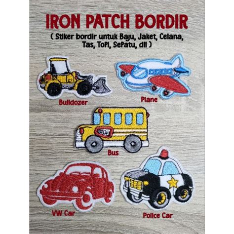 Jual Tinggal Setrika Bisa Di Jahit Iron Patch Bordir Kendaraan