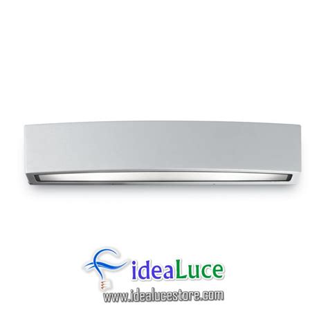 Lampada Da Parete Applique Ideal Lux Andromeda AP2 GRIGIO 163543