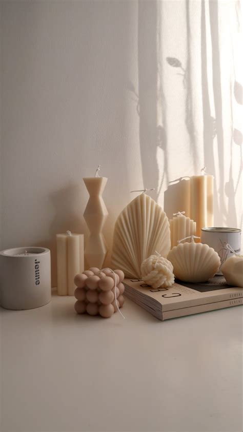 Candles Aesthetic Minimalist Candles Candle Aesthetic Candle Decor