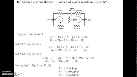 M0906 Numerical On DC Circuits YouTube