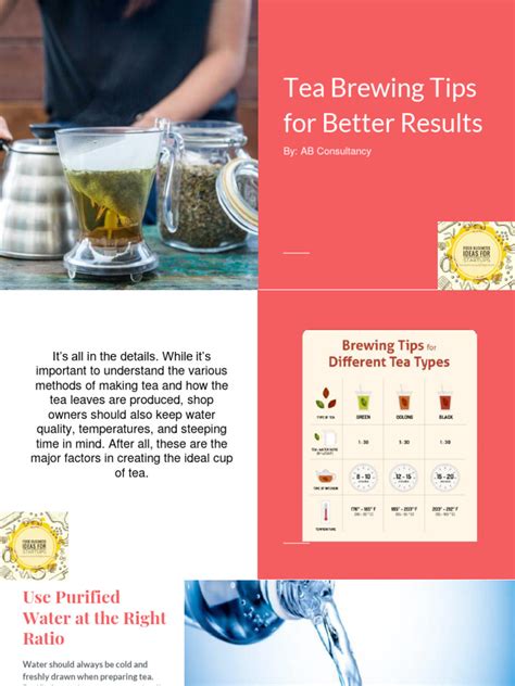 Tea Brewing Tips For Better Results | PDF