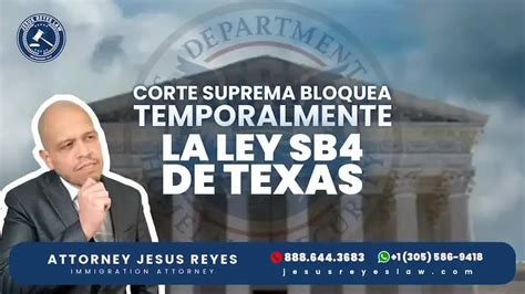 La Corte Suprema De Estados Unidos Impone Un Bloqueo Temporal A La Ley