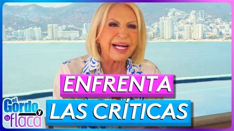 Laura Bozzo Promete Cambiar De Look Y Quitarse Su Cara De Momia Vieja