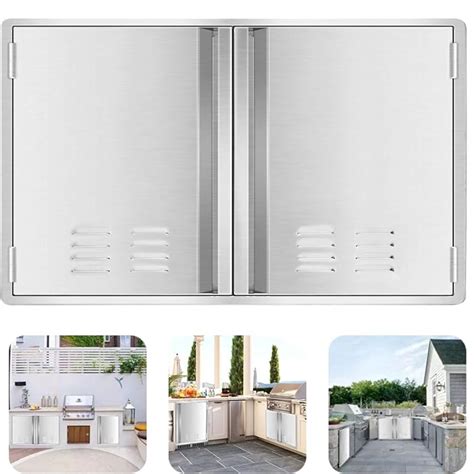 Buy Marada Outdoor Kitchen Doors Stainless Steel Access Bbq Doors