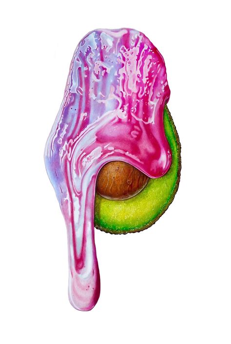 Introducing The “slime Series” I Work With Slime To Create Hyper Real Hand Drawn Artworks 9