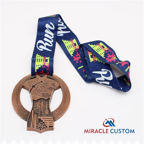 Custom Shanghai Marathon Medals Miracle Custom