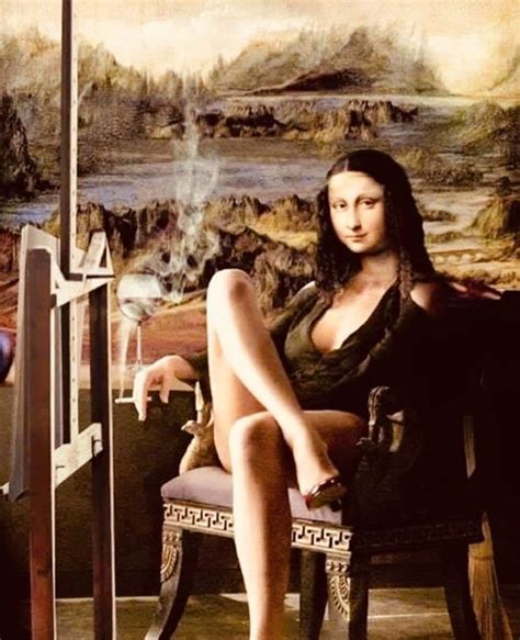 Pin By Whu On Art Mona Lisa Parody Beautiful Art Pictures Mona