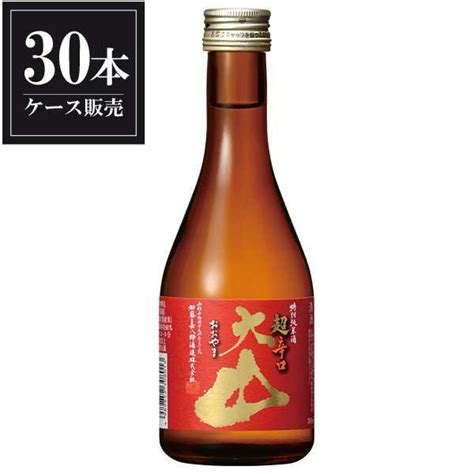 日本酒 大山 特別純米 超辛口 300ml X 30本 ケース販売 加藤嘉八郎酒造 山形県 10660x30 リカータイム ヤフー店