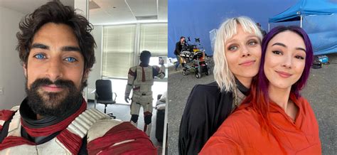 Cast Of 'Star Wars' Series 'Ahsoka' Reveals Behind-The-Scenes Photos