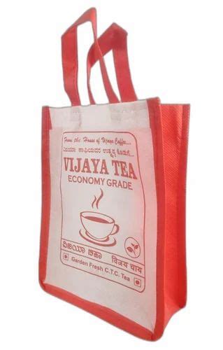 Loop Handle Bag White Printed Non Woven Bags At Rs 12 Piece In