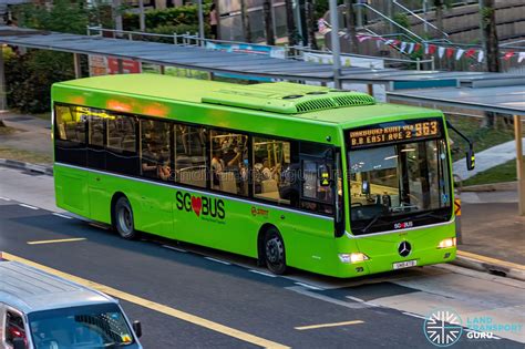 Bus 963 SMRT Buses Mercedes Benz OC500LE SMB47B Land Transport Guru