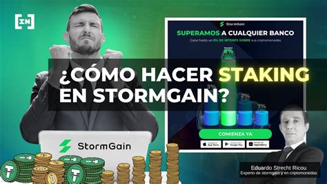 C Mo Hacer Staking En Stormgain Ingresos Pasivos En El Mercado De