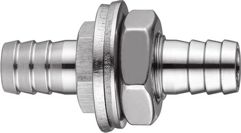 Amazon Hose Barb Thru Bulk Bulkhead Stainless Steel Hex Union