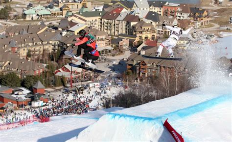 World Cup Snowboardcross Returns To Ontarios Blue Mountain First