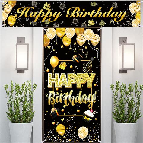 Buy Happy Birthday Door Banner Birthday Decorations For Men Birthday