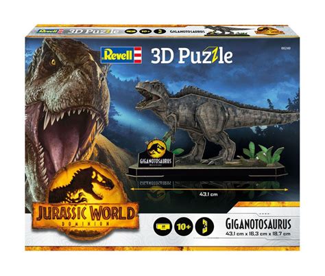 Jurassic World Dominion 3d Puzzle Giganotosaurus Rexys Reviews