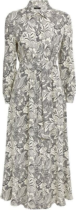 Weekend Max Mara Floral Klenia Midi Dress ShopStyle