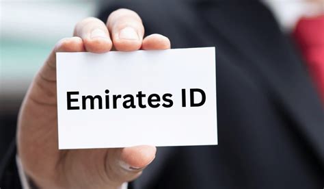 Check Id Card Status Uae Online Steps Emirates Id