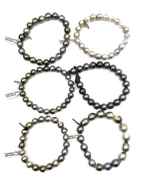 Tahitian pearl bracelet , SKU# 11135