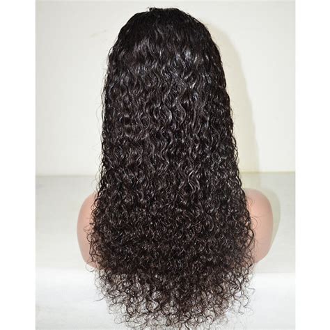 Peruvian Hair Curly Long Hair Full Lace Wig Natural Color Lux Hair Shop