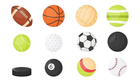 Premium Vector Set Of Balls