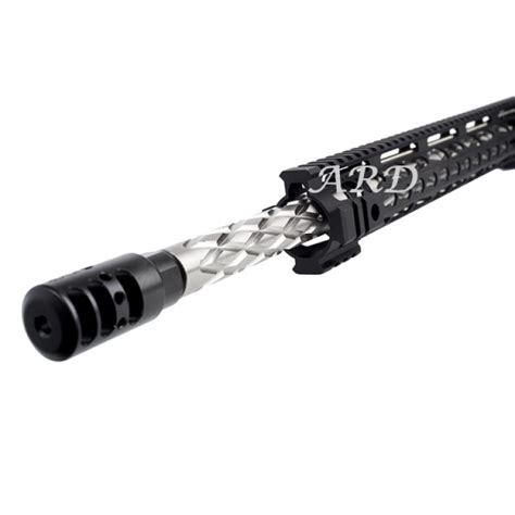 ARD AR15 5 56 STAINLESS DIAMOND FLUTED BULL UPPER 20 INCH DDM20