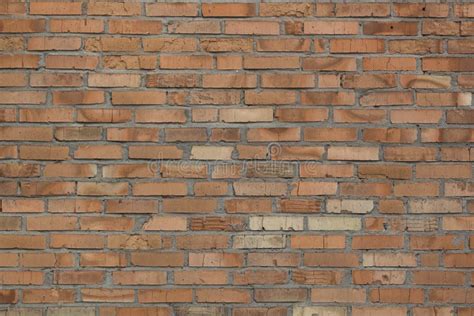 Light Background Of Old Abandoned Red Brick Wall Stock Photo Image Of