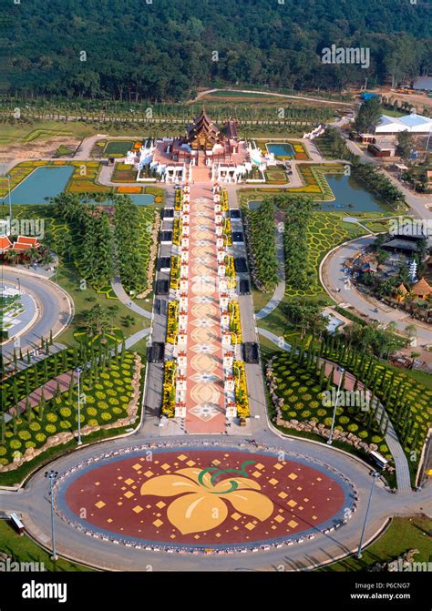 The Gardens And Royal Pavillion Grounds Of The Royal Flora Ratchaphruek