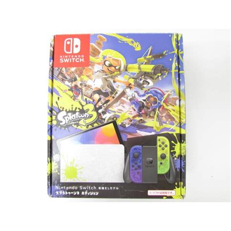 ニンテンドースイッチ 有機elモデル 本体 Nintendo Switch Joy Con スプラトゥーン3 エディション 22年12月