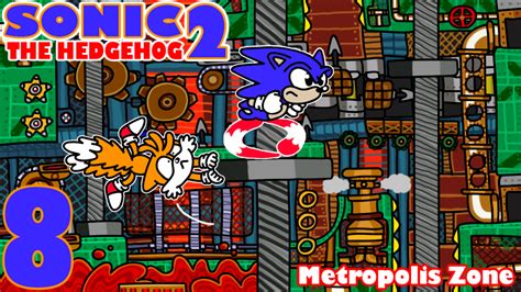 Sonic The Hedgehog 2 - Metropolis Zone by diuky on DeviantArt