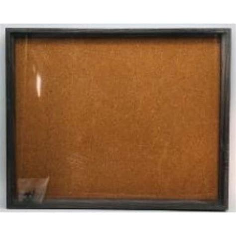 Towle Living X In Black Framed Cork Board The Home Depot