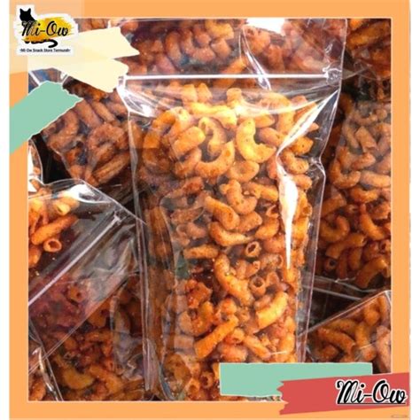 Jual Makaroni Pipa Gram Makaroni Bantat Pedas Daun Jeruk Shopee