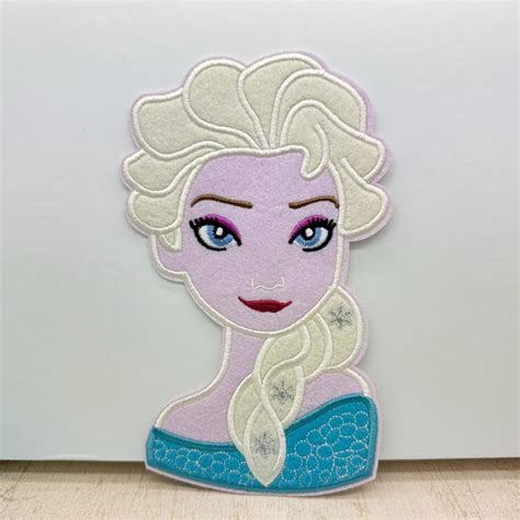 Princess Elsa Frozen Patch Etsy