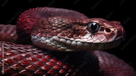 Snake close up macro. Snake eye close up macro. Beautiful dangerous ...