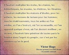 Id Es De Victor Hugo Victor Hugo Citations Victor Hugo Litterature